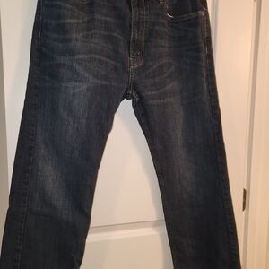Levi's Dark Blue Bootcut Jeans Size 38x32 for Men